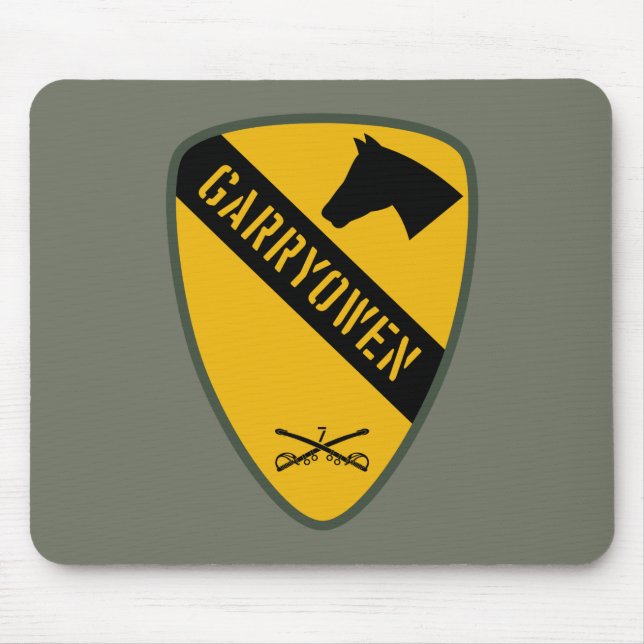 Mousepad Divisão de Cavalaria de rua, Regimento de Cavalari (Frente)