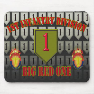 Mousepad Divisão de Infância 1rua "Big Red One" 