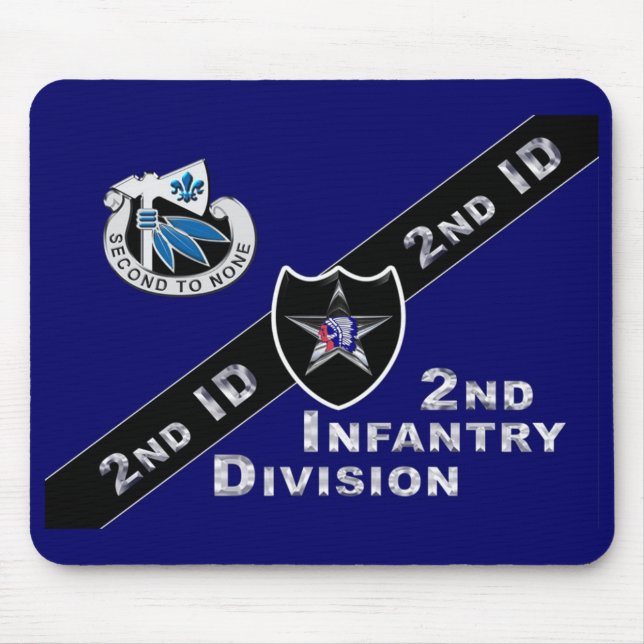 Mousepad Divisão de Infantaria do segundo  (Frente)