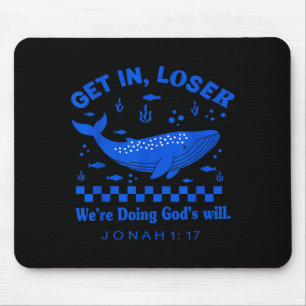 Mousepad Dizendo cristão engraçado negrito fé inspirada por