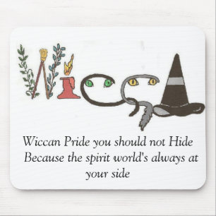 Mousepad Dizer do orgulho de Wiccan