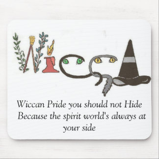 Mousepad Dizer do orgulho de Wiccan