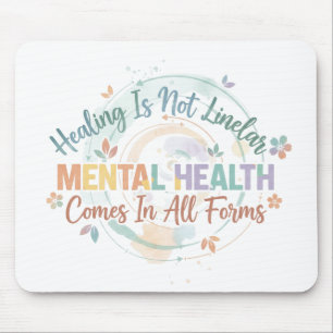 MOUSEPAD DIZER SOBRE SAÚDE MENTAL PASTEL IMPORTA