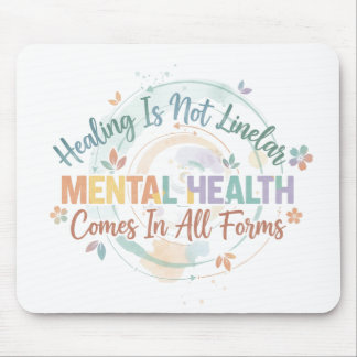 MOUSEPAD DIZER SOBRE SAÚDE MENTAL PASTEL IMPORTA