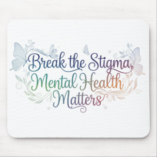 MOUSEPAD DIZER SOBRE SAÚDE MENTAL PASTEL IMPORTA