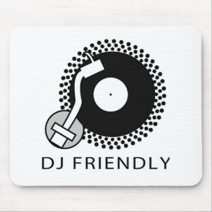 Mousepad DJ amigável