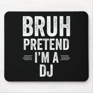 Mousepad Dj Figurume Halloween Bruh Fingir Que Sou Um Dj En