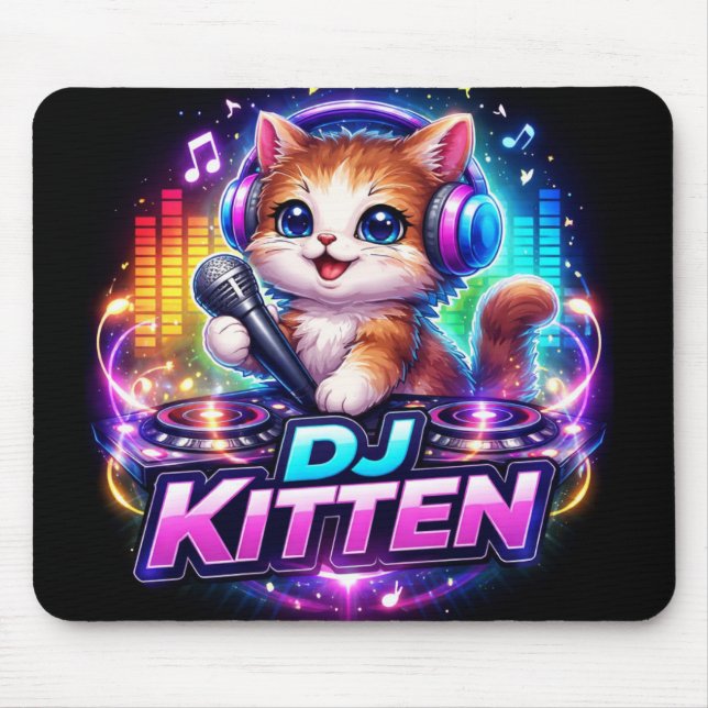 MOUSEPAD DJ KITTEN 2 (Frente)