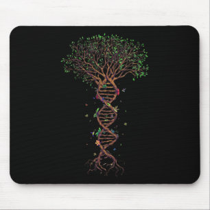 Mousepad Dna Tree Geneticamente Engraçado Dia da Terra Plan