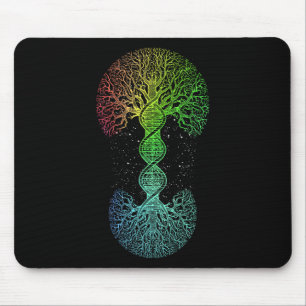 Mousepad Dna Tree Of Life Science Of Genetics Earth Day