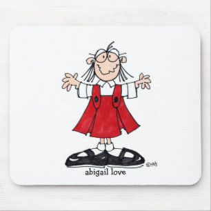 mousepad do amor de abigail