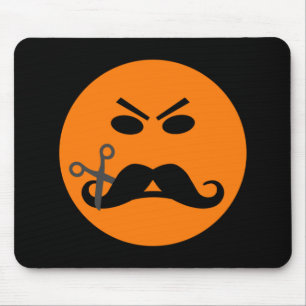 Mousepad do bigode irritado