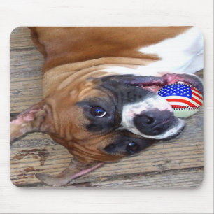 Mousepad do cão do pugilista