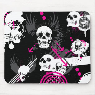 Mousepad do caos do crânio