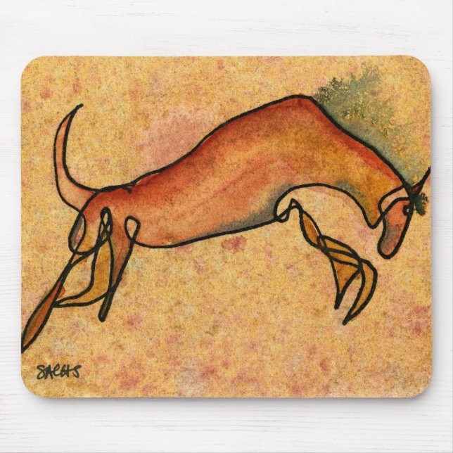 Mousepad do cavalo de Lascaux (Frente)