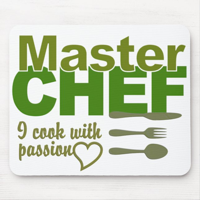 Mousepad do Chef Mestre (Frente)
