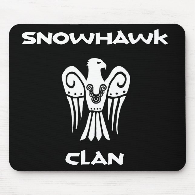 Mousepad do clã de Snowhawk! (Frente)