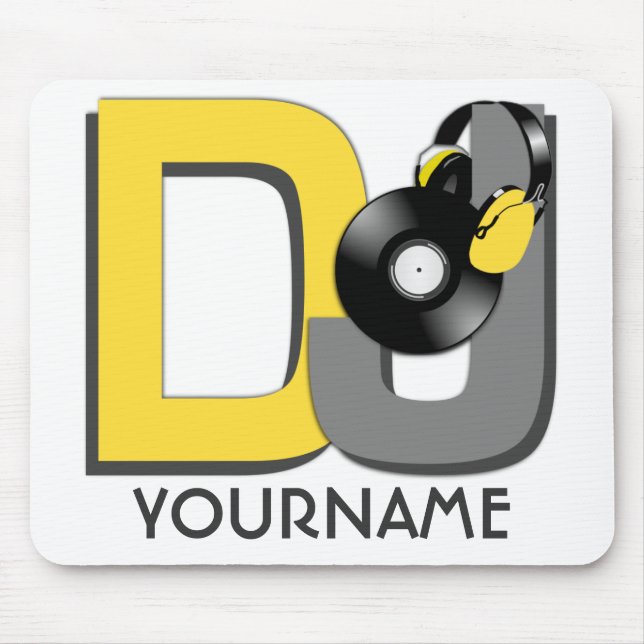 Mousepad do costume do DJ (Frente)