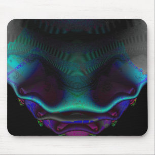 Mousepad do crânio fractal