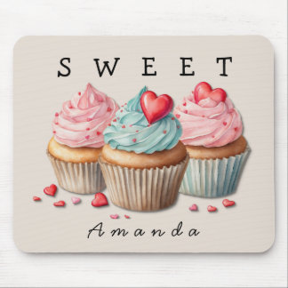 Mousepad do Cupcake SWEET personalizável