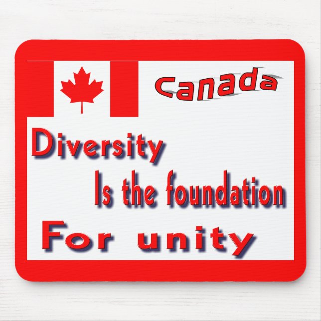 Mousepad do Dia do Canadá (Frente)