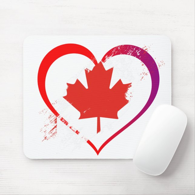 Mousepad do Dia do Canadá (Com mouse)