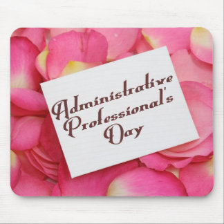 Mousepad do dia do profissional administrativo