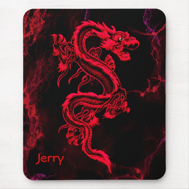 Mousepad do Dragão Vermelho (Frente)
