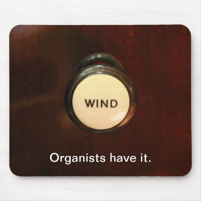 Mousepad do drawstop do vento (Frente)