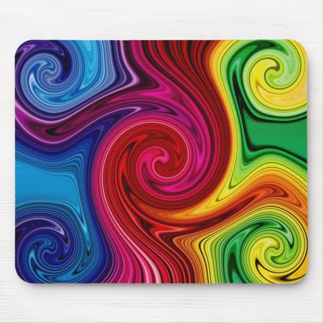 Mousepad do Espectro de Cores (Frente)