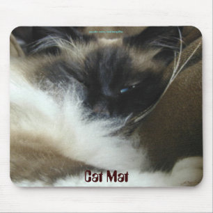 Mousepad Do "esteira felino do rato do amante da esteira