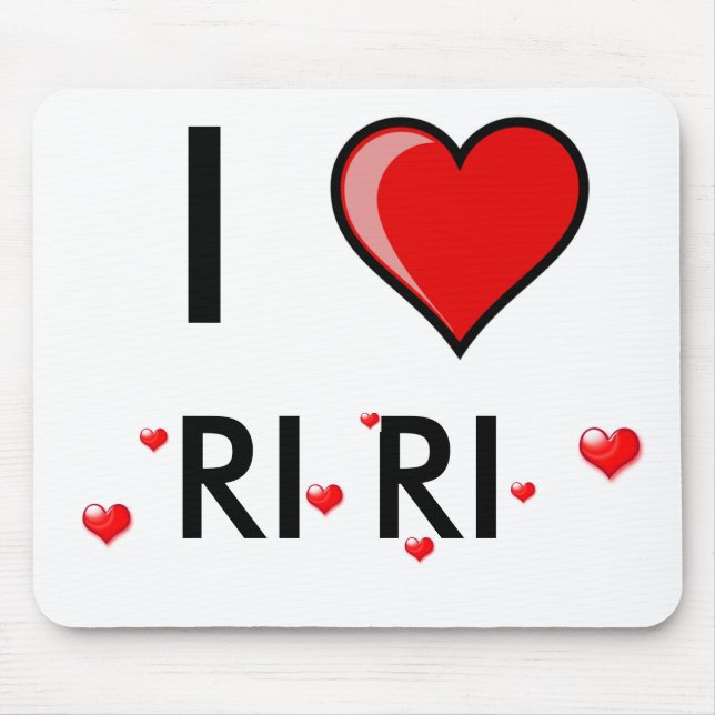 Mousepad do fã de Rihanna (Frente)