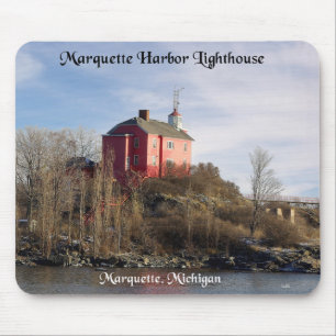 Mousepad do farol do porto de Marquette