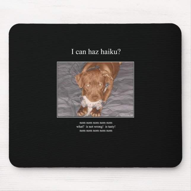 mousepad do gato 6 dos haicais (Frente)