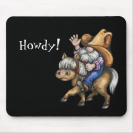 Mousepad do Gnomo do Cowboy Ocidental