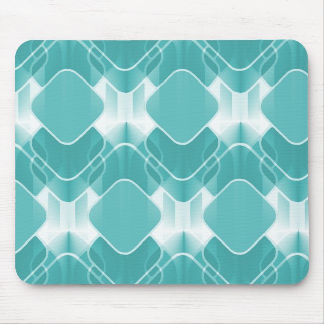Mousepad do Hipster Retro, Teal (Frente)