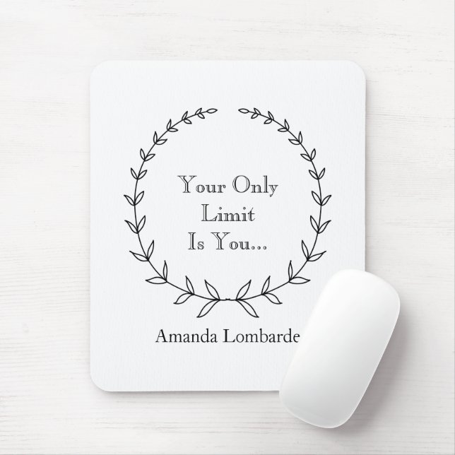 Mousepad do Inspiring Writer (Com mouse)