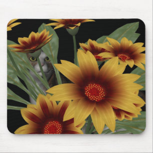 Mousepad do jardim do gato
