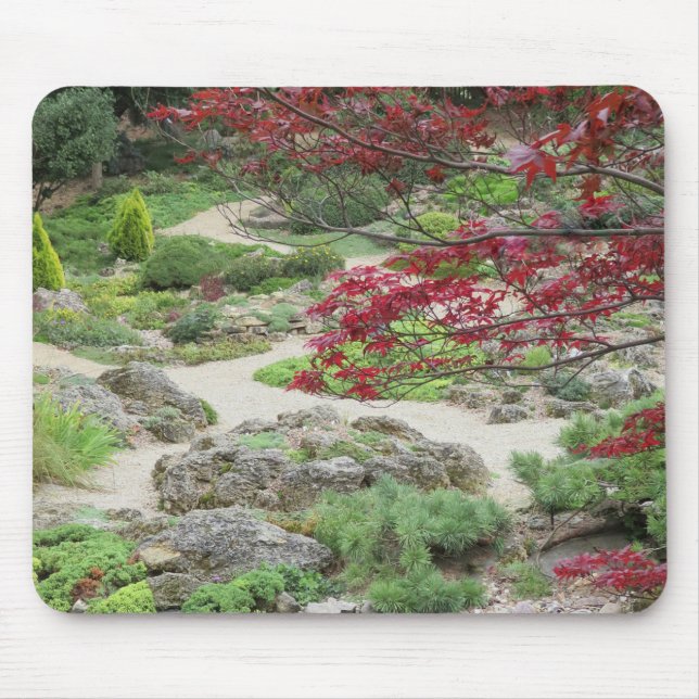 Mousepad do Jardim do outono (Frente)