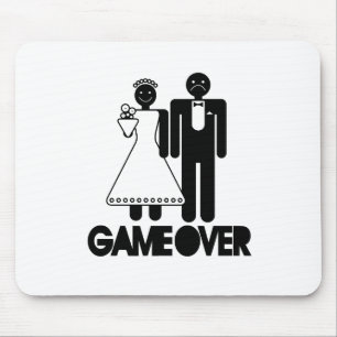 Mousepad Do jogo presentes de casamento engraçados sobre -