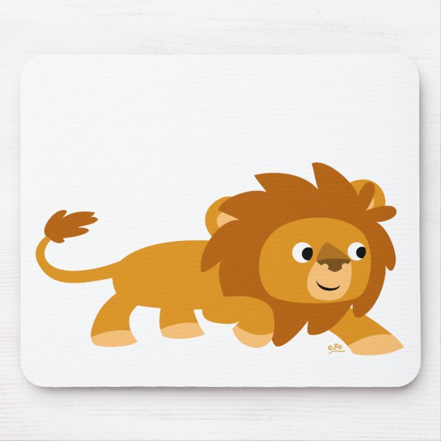 Mousepad do Leão de Animação Inteligente (Frente)
