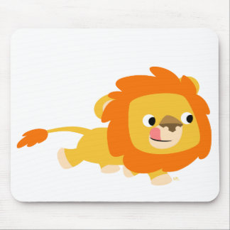 Mousepad do Leão de Cartoon Oportunista