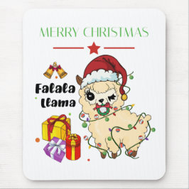 Mousepad do Llama de Natal