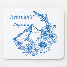 Mousepad do logotipo antigo da Rebekah