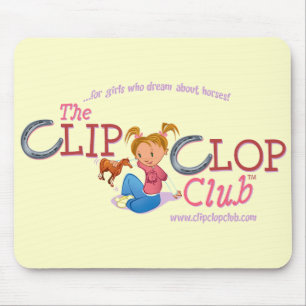 Mousepad do logotipo de ClipClopClub