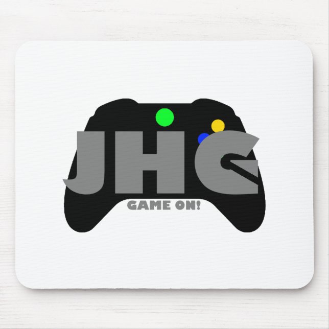 Mousepad do Logotipo JHG JackHammerGaming (Frente)