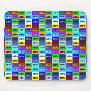 mousepad do logotipo mini mips multi
