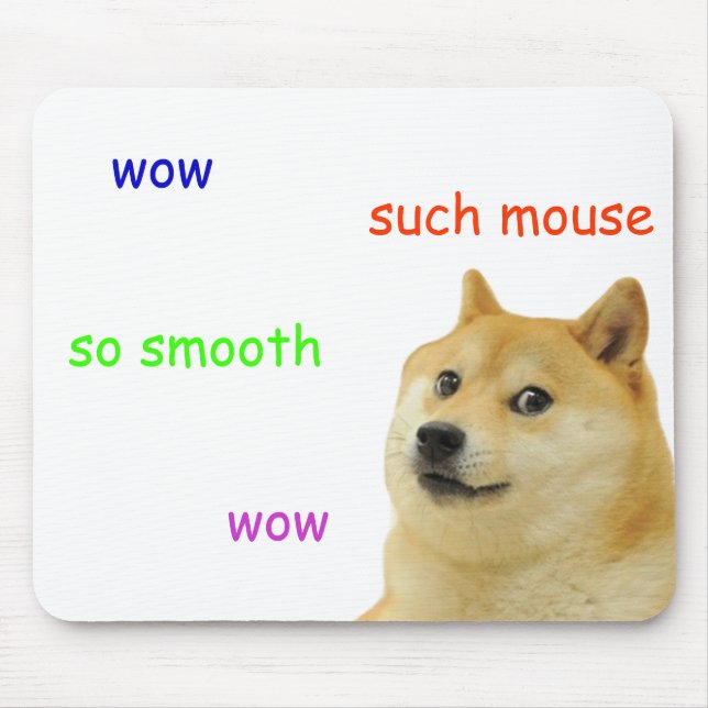 mousepad do mousemat do doge do shibe (Frente)