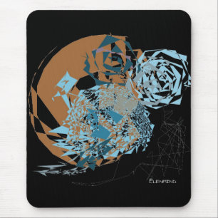 Mousepad do Mundo do Espaço abstrato