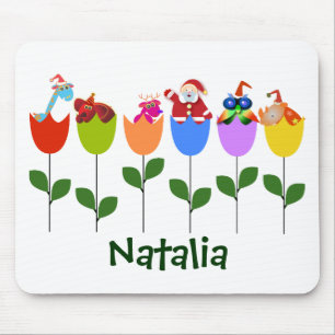 Mousepad do Natal: Tulipas II